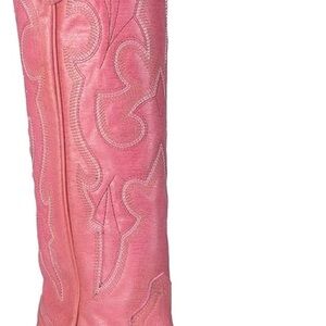 Pink Heeled Boots for Women